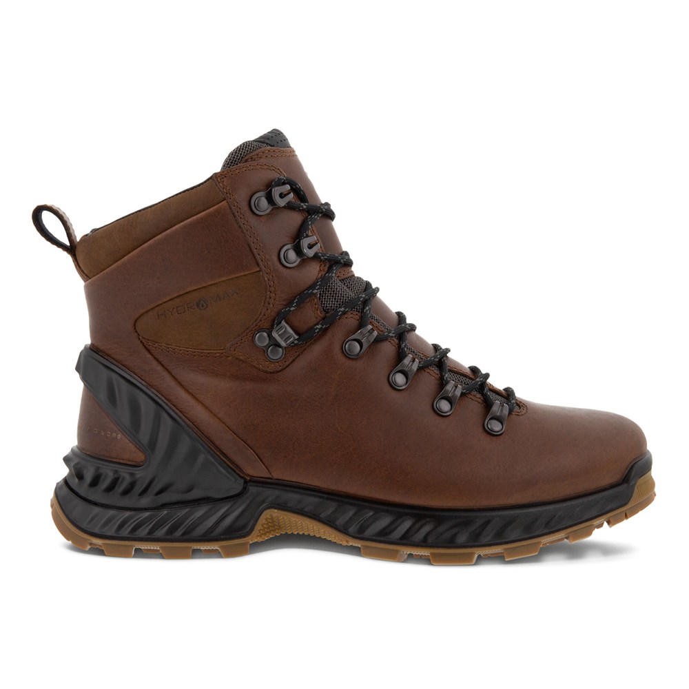 ECCO Mens Boots Brown - Exohike Retro Hiker - MTX-651390